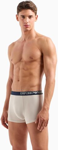 Emporio Armani Men's Eco Soft Touch Bamboo Viscose 2-Pack Trunk in Saudi Arabia