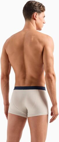 Emporio Armani Men's Eco Soft Touch Bamboo Viscose 2-Pack Trunk in Saudi Arabia
