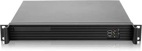 هيكل خادم RackChoice 1U Rackmount بعمق 12.1 بوصة يدعم Mini-itx M/B فقط و1U Flex PSU in Kuwait
