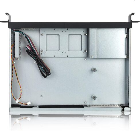 هيكل خادم RackChoice 1U Rackmount بعمق 12.1 بوصة يدعم Mini-itx M/B فقط و1U Flex PSU in Kuwait