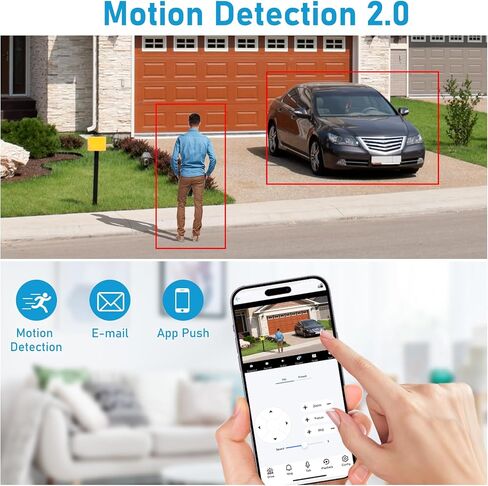 ForWch 8CH 4K NVR (8MP/6MP/5MP/4MP/3MP/1080P) Network Video Recorder, 8CH (8-Port PoE) H.265+ NVR-for Home Security Camera System 24/7 Recording in Saudi Arabia