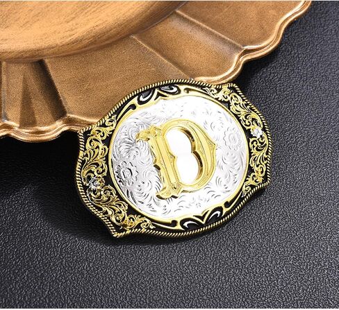 LYTOPTOP Belt Buckle for Men Women│Western Initial Letters ABC to Z Christmas Halloween Small Belt Buckle Gifts in Saudi Arabia