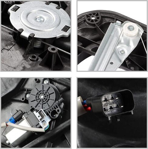 WFLNHB Front Right Window Regulator Window Regulator with Motor Replacement for 2009-2012 1500 2500 3500 w/ 6 Pin in Saudi Arabia