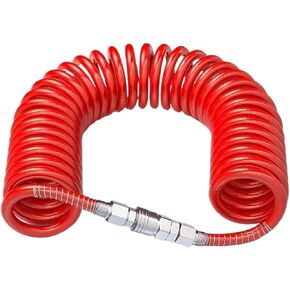 Air compressor hoses accessories: 8mm spring hose (15Bar, 5/10/15M)(European15m-49.2ft) in Kuwait