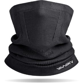 Winter Neck Warmer Gaiter Ski Face Mask, Breathable Fleece Balaclava Windproof Cold Weather Scarf in Kuwait