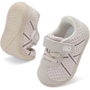 Besroad Toddler Shoes Baby Boys Girls First Walking Shoes Barefoot Infant Sneakers Non-Slip Sole Tennis Shoe in Saudi Arabia