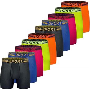Men Boxer Briefs Mesh Knit Fast Dry Performance Sport Underwear No Ride-up Athletic Boxer Brief for Men in Saudi Arabia