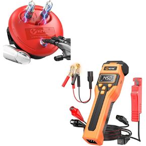 KZYEE KT80 ضوء توقيت رقمي مع ستروب LED، RPM/Tach، زاوية متقدمة، مسكن، اختبار الجهد الحقيقي 0-35 فولت، USB-C قابل لإعادة الشحن ونسخ احتياطي 12 فولت واختبار قابس الإشعال KZYEE KS30 in Kuwait