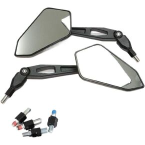 Rear View Side Mirrors M8 M10 Compatible With MT09 KL600 KLR600 in Kuwait