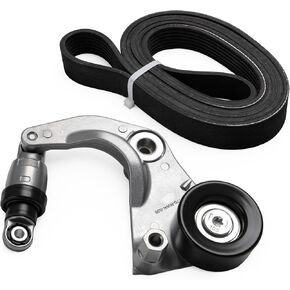 Belt Tensioner Serpentine Belt Kit for Honda Accord/CR-V L4 2.4L 2013-2019, for Acura TLX L4 2.4L 2015-2020, 39339, 49828, 89709, 999828, 999828A, 311705A2A01, 311705A2A02 in Saudi Arabia