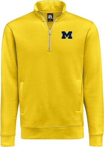 UGP Campus Apparel NCAA Primary Logo, Team Color (1/4) Quarter Zip Sweatshirt, College, University in Kuwait