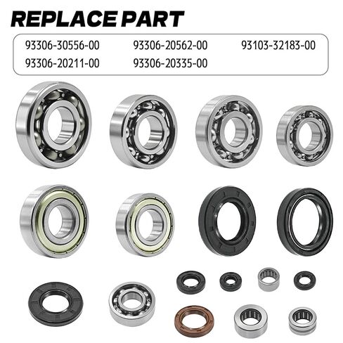 Engine Transmission Bearings Seals Kit for Yamaha Blaster200 YFS200 1988 1989-2006 in Saudi Arabia