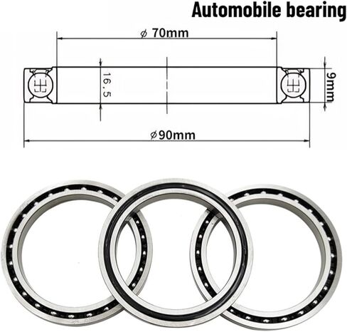 1PCS AB 12458. S06 - Passenger car Transmission Bearing 100X130X15.3 mm Automobile Automatic in Saudi Arabia