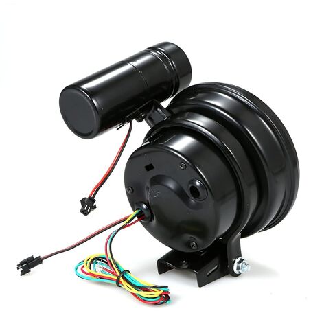 Car Tachometer Gauge, 5 Inch Diameter Tachometer, Tachometer with Shift Light Carbon Fiber Face 7 Colors with LED Pointer (Multicolor) in Saudi Arabia