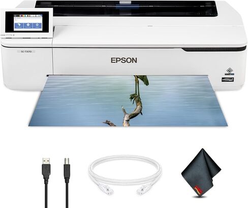 حزمة طابعة الصور EPSON SureColor P900 مقاس 17 بوصة (C11CH37201) مع كابل إيثرنت وكابل USB وقماش من الألياف in Saudi Arabia
