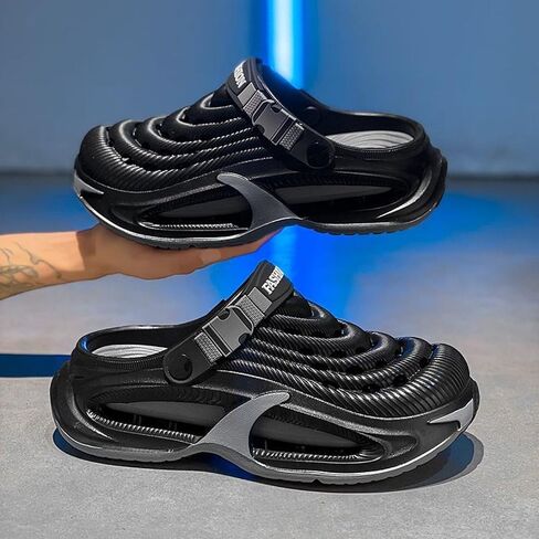 ASHALI Unisex Garden & Beach Clogs with Arch Support - Slip On Waterproof Shoes for Men Women, Lightweight Comfort Outdoor Sandals for Gardening, Pool, Yard in Kuwait