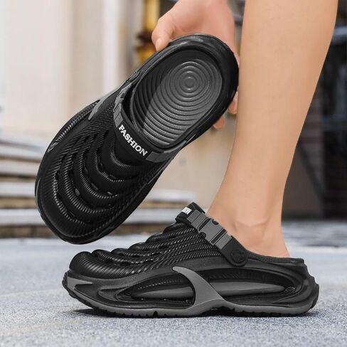 ASHALI Unisex Garden & Beach Clogs with Arch Support - Slip On Waterproof Shoes for Men Women, Lightweight Comfort Outdoor Sandals for Gardening, Pool, Yard in Kuwait