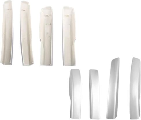 Luggage Cover For Car Roof Rack Rails Compatible For Mitsubishi ASX RVR Outlander Sport 2011-2022 Silver in Saudi Arabia