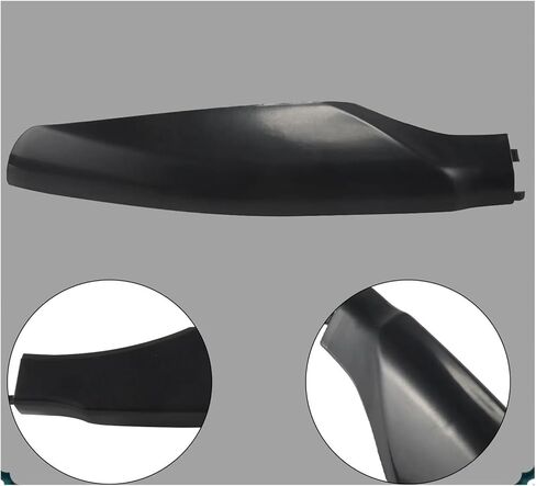 4 قطعة/المجموعة الأسود ABS حامل سقفي للسيارات غطاء السكك الحديدية نهاية قذيفة حماية متوافق لتويوتا برادو FJ150 2010-2019 in Kuwait