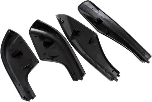 4 قطعة ABS FJ100 غطاء رف السقف متوافق مع تويوتا لاند كروزر برادو 100 LC100 1998-2007 رفوف الأمتعة السكك الحديدية نهاية شل استبدال أجزاء in Kuwait