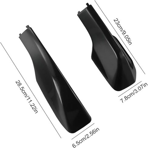 Replacement Roof Rack Rail End Shell Compatible for Toyota for RAV4 2001 2006 ABS Compatible with Raised Roof in Kuwait