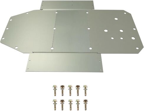 3/16" Thick Aluminum Chassis Skid Plate for 2008-2014 RZR 800 / RZR S 800/900 / RZR XC - Off-Road Underbody Protection, Replacement for Polaris OEM in Saudi Arabia
