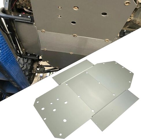 3/16" Thick Aluminum Chassis Skid Plate for 2008-2014 RZR 800 / RZR S 800/900 / RZR XC - Off-Road Underbody Protection, Replacement for Polaris OEM in Saudi Arabia