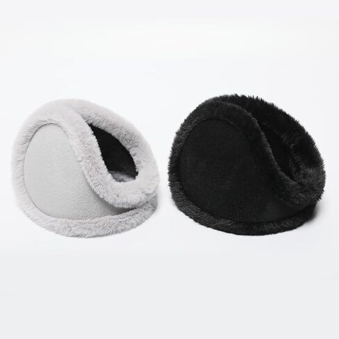 Fleece-Lined Ear Warmers, Foldable Cold Weather Daily Accessory in Saudi Arabia