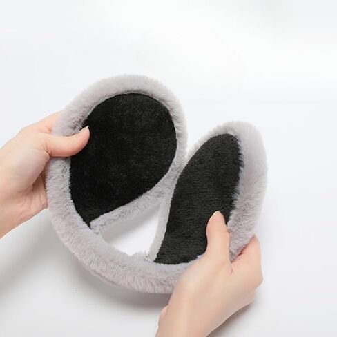 Fleece-Lined Ear Warmers, Foldable Cold Weather Daily Accessory in Saudi Arabia