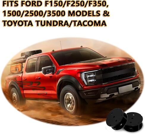 2" Airbag Lift Spacer for Lifted Trucks – Air bags lift for Lifted Vehicles Compatible with Firestone, Air Lift Suspension Kits and other brands (Replaces Ride Rite 2366, Air Lift 52420) in Kuwait