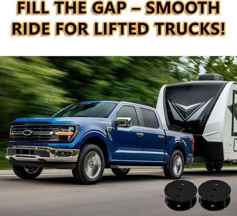 2" Airbag Lift Spacer for Lifted Trucks – Air bags lift for Lifted Vehicles Compatible with Firestone, Air Lift Suspension Kits and other brands (Replaces Ride Rite 2366, Air Lift 52420) in Kuwait