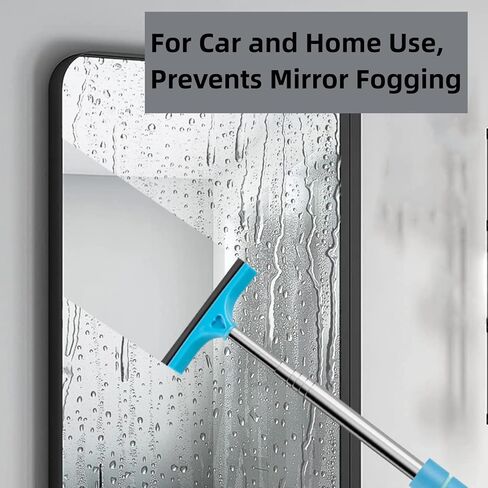 Stainless Steel Telescopic Car Rearview Mirror Windshield Squeegee,Multi-Functional Water Wiper for Car Window Glass Cleaning in Saudi Arabia