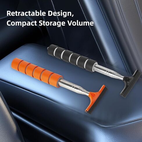 Stainless Steel Telescopic Car Rearview Mirror Windshield Squeegee,Multi-Functional Water Wiper for Car Window Glass Cleaning in Saudi Arabia