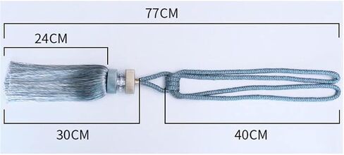 Curtain Strap Lanyard Tassels Living Room Soft Decoration Curtain Buckle Hook Decoration in Saudi Arabia