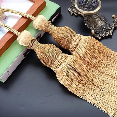 Curtain Hanging Ball Strap Tie Rope Hanging Ball Pendant Tassel Curtain Buckle Soft Decoration for Living Room（A） in Saudi Arabia