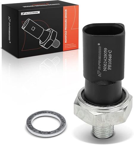 A-Premium Oil Pressure Sender [2 Pins] Compatible with Volkswagen Jetta 2005-2014, Passat 2006-2008 2012, Beetle 2006-2014, Golf, Eos, GTI, Touareg & Audi A4, A6, A4 Quattro, TT, 1.8L 2.0L 3.2L in Saudi Arabia