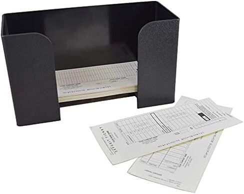 BankSupplies Deposit Ticket Holder | 10W x 4D x 6H | Black Textured, Molded Plastic | Check & Voucher Sorter | Desk Organizer for Deposit Slips, Receipts, Forms, Tickets in Saudi Arabia