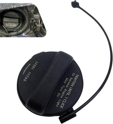 1 PC Fuel Cap, Leakproof Tight Fit Gas Tank Cap, ABS Sfuel Cap Replacement OEM 17251-1VZ0D 17251-3JA0A, Compatible with Nissan Infiniti (Black) in Saudi Arabia