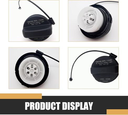1 PC Fuel Cap, Leakproof Tight Fit Gas Tank Cap, ABS Sfuel Cap Replacement OEM 17251-1VZ0D 17251-3JA0A, Compatible with Nissan Infiniti (Black) in Saudi Arabia