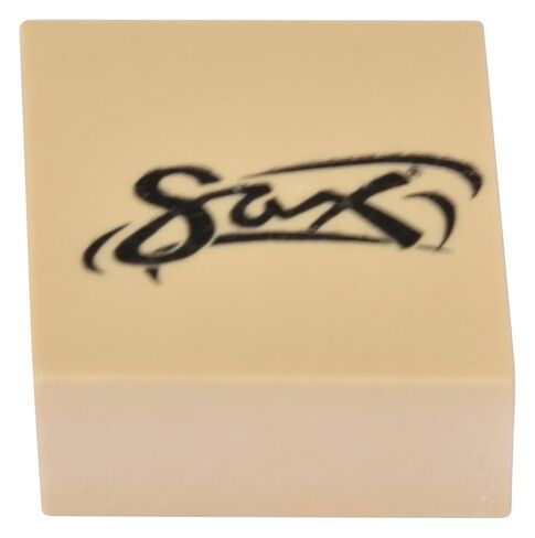 Sax Soap Erasers - 1 x 1 x 5/8 inches - Pack of 24 - 247703, White, Small in Saudi Arabia