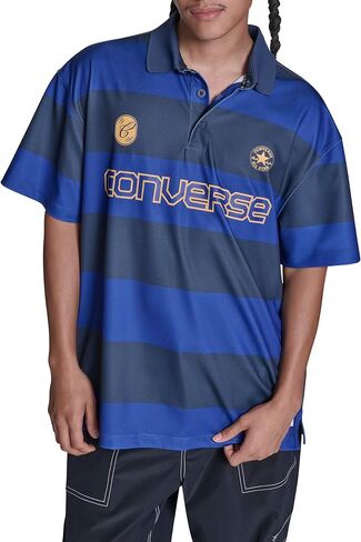 Converse Mens Retro Chuck Short Sleeve Rugby Top in Saudi Arabia