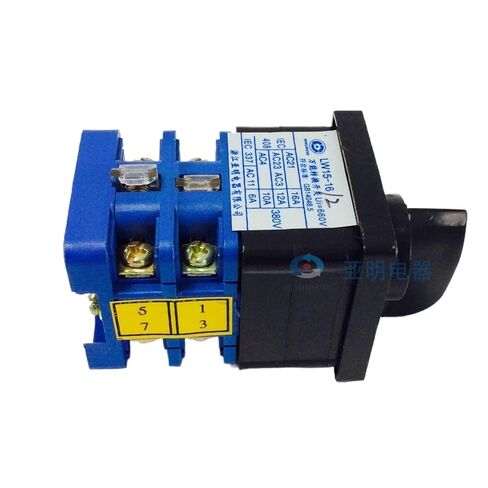 LW15-16/2 Universal Conversion Switch Power Cut-Off Switch 0-1 Gear 2 Section Control Motor in Saudi Arabia