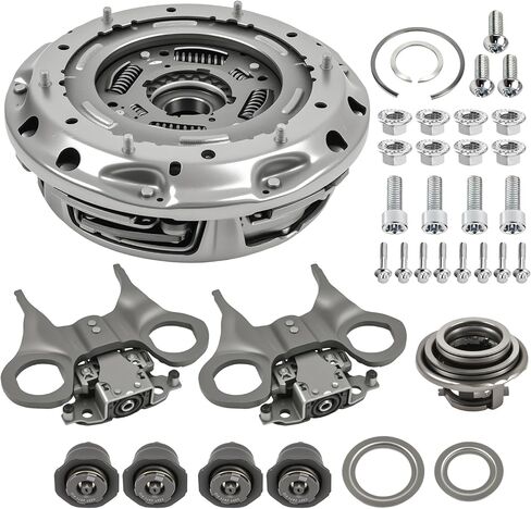 BHB Transmission Dual Clutch Kit Release Fork Lever W/Bolts Compatible with Ford EcoSport 2013-2020 Fiesta Focus 2011-2019 Figo 2016-2018 Replace 6DCT250 DPS6 PS250 602000800 CA6Z7515J CA6Z7515K in Saudi Arabia