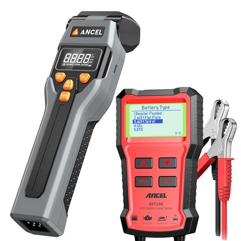 ANCEL LT70 Digital Timing Light Automotive with ANCEL BST100 Car Battery Tester 12V in Saudi Arabia