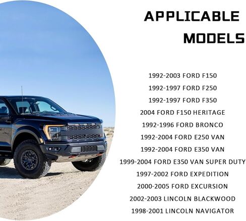 استبدال غطاء حلقة ناقل الحركة الأوتوماتيكي # F2UZ-7A214-CA متوافق مع Ford Bronco 1992-1996 F-150 1992-2003 F-250/ F-350 1992-1997 استبدال غطاء نهاية عمود التوجيه in Kuwait