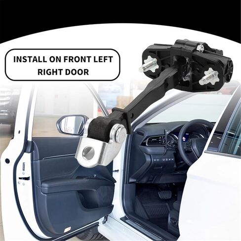 Car Door Stopper Limiter Compatible with Peugeot for 3008 II 5008 II 2016 2017 2018 2019 2020 2021 Front Left Right Door Check Strap Stopper Limiter 9809426680 in Saudi Arabia