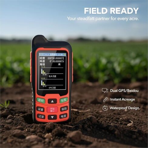 وحدة GPS محمولة للقياس، مع نظام تحديد المواقع العالمي/Beidou المزدوج، وشاشة 2.4، مثالية للحقل/المزرعة/الزراعة، وقياس المساحة والطول in Saudi Arabia