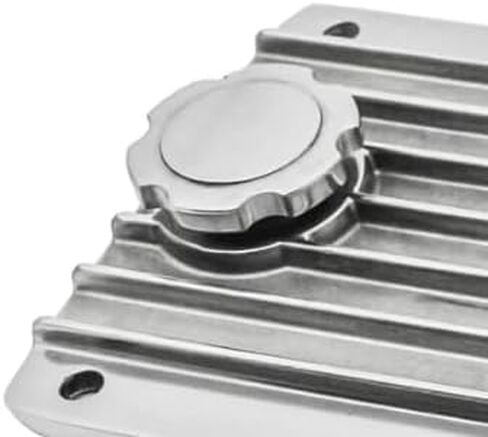 لوحة وادي من الألومنيوم ذات زعانف مع فتحة حشو الزيت - تناسب LS2/LS3/LS7/LSX - لمسة نهائية مصقولة in Saudi Arabia