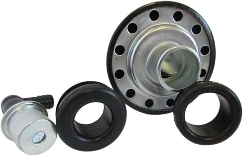 غطاء الصمام الأسود للاستراحة، ومجموعة الحلقات المطاطية، لمحرك Ford 289 302 351W ذو الكتلة الصغيرة 90 درجة Pcv، ليناسب غطاء الصمام مع 1.25 بوصة 1 1/4 بوصة، رقم جزء تنفس غطاء الصمام 4870bk 4201 in Kuwait