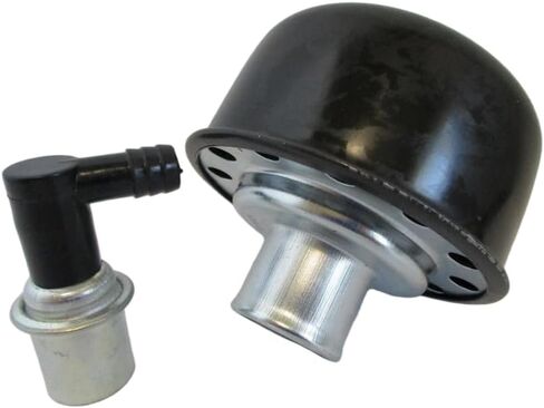 غطاء الصمام الأسود للاستراحة، ومجموعة الحلقات المطاطية، لمحرك Ford 289 302 351W ذو الكتلة الصغيرة 90 درجة Pcv، ليناسب غطاء الصمام مع 1.25 بوصة 1 1/4 بوصة، رقم جزء تنفس غطاء الصمام 4870bk 4201 in Kuwait